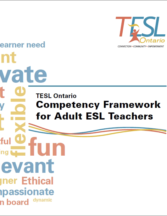 Competency Framework for Adult ESL Teachers