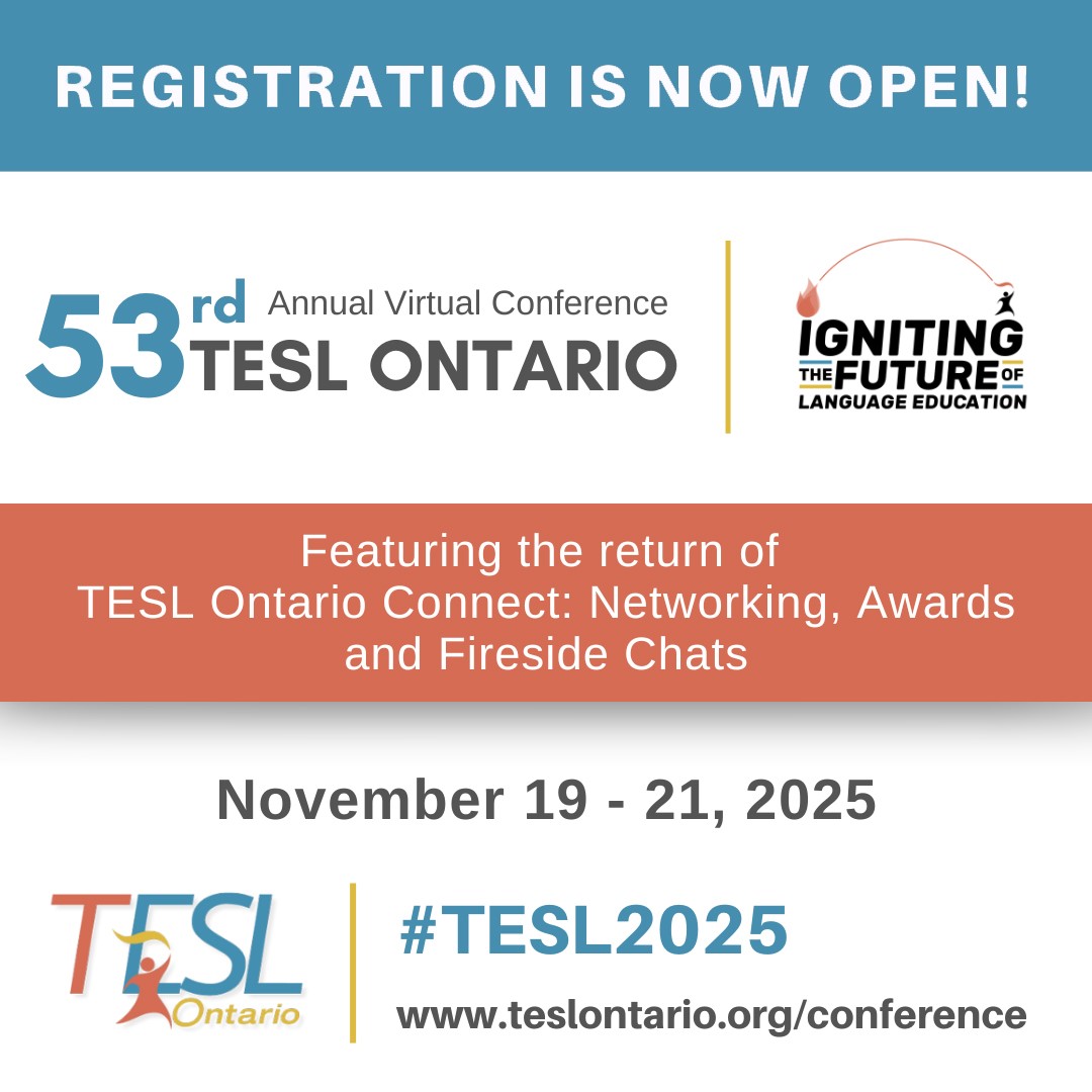 TESL Ontario Conference