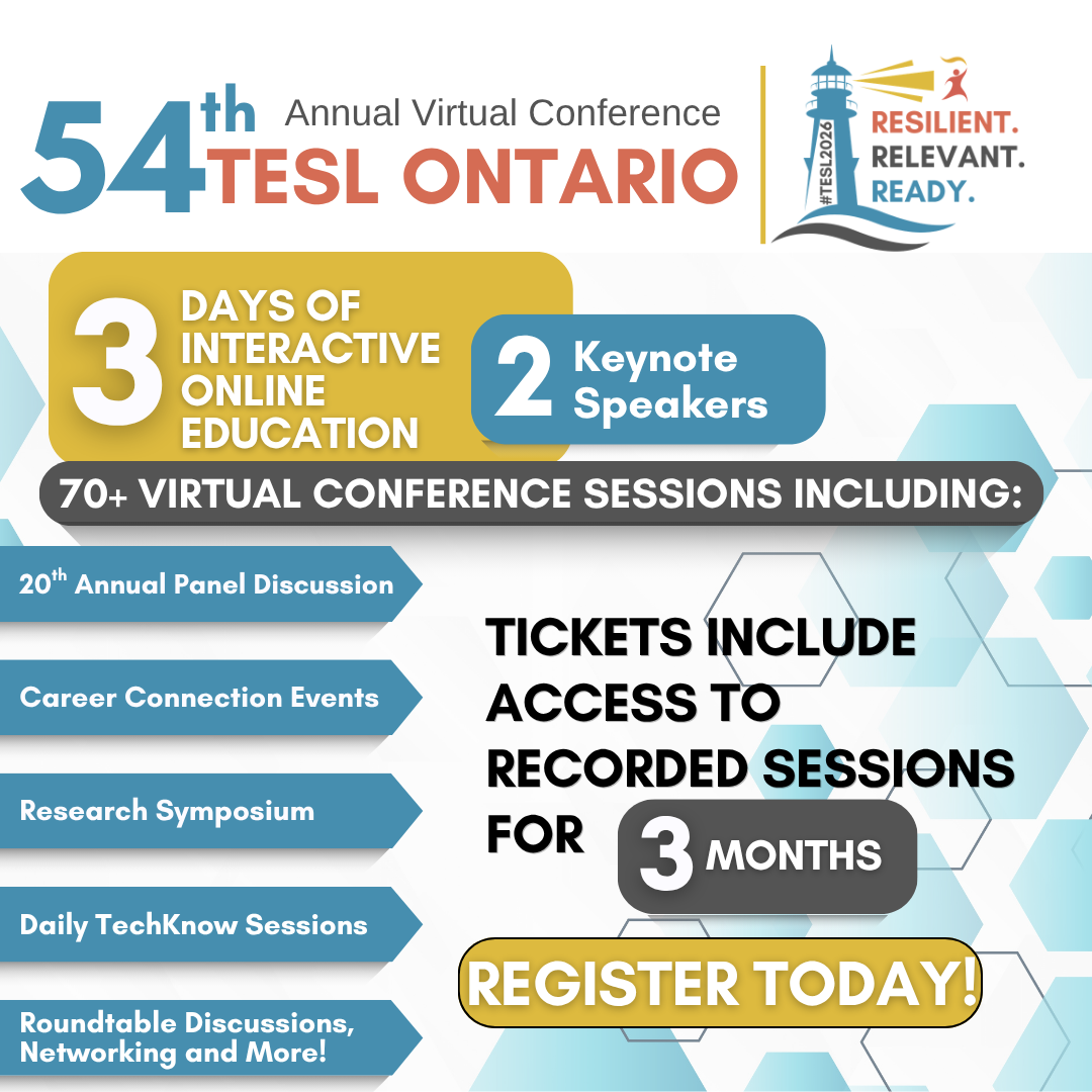TESL Ontario Conference